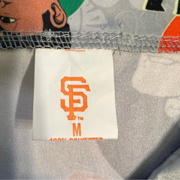 San Francisco Giants 2024 Players Aloha Hawaiian Button Shirt Men’s Md - Picture 7 of 8